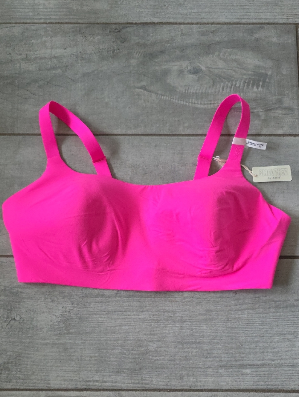 aerie Hot Pink Seamless Wireless Bralette